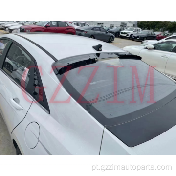 Elantra 2020+ spoiler de telhado preto brilhante